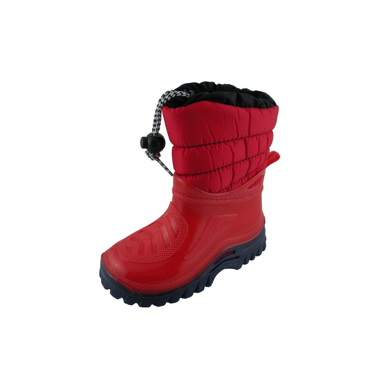 Lux rosso collarino gomma imbottito