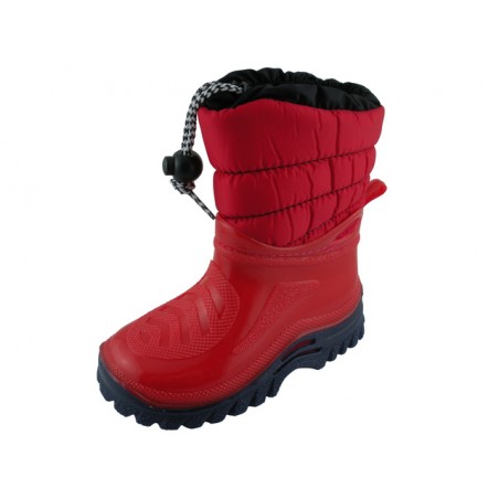Lux rosso collarino gomma imbottito