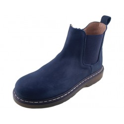 748 nabuk blu elastico blu