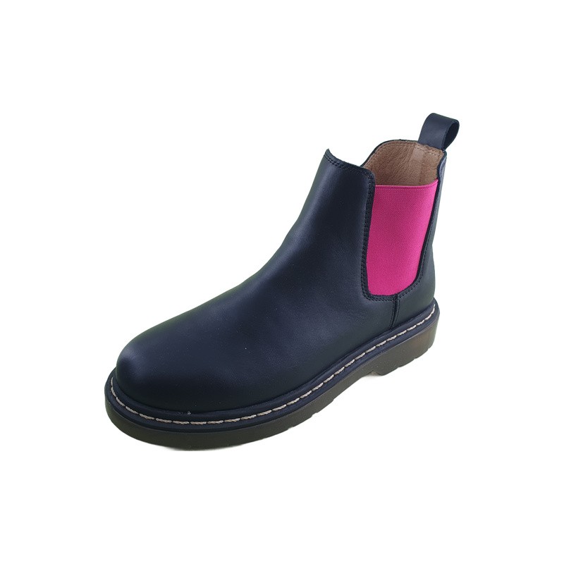 748 vitello nero elastico fuxia fodera 119