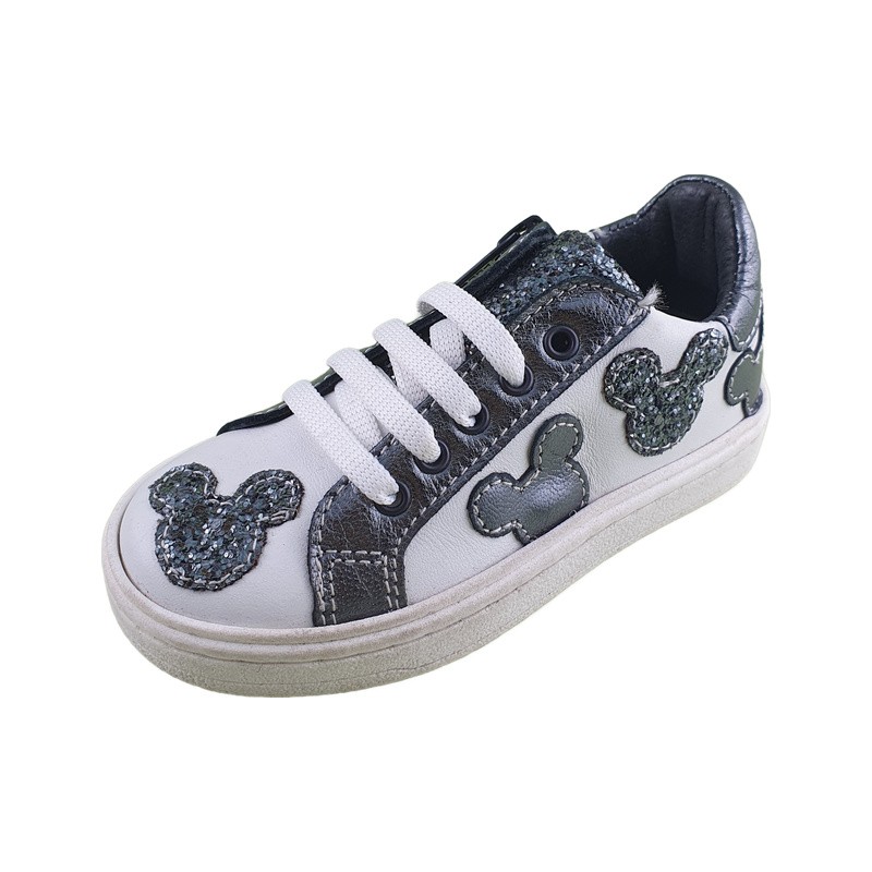 226 grigio glitter bianco